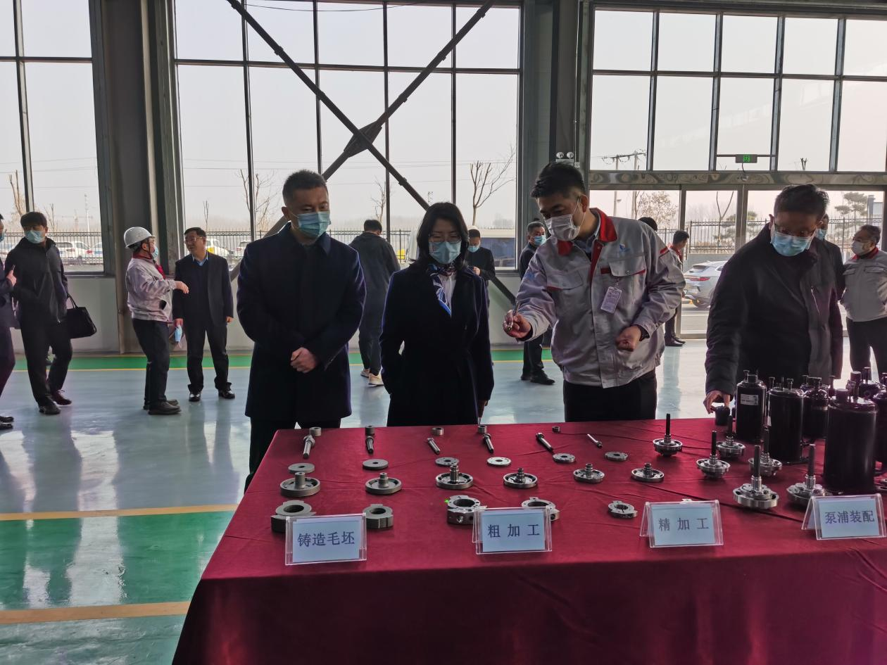 臨汾市委常委、洪洞縣委書記張潞萍一行蒞臨我司調(diào)研指導工作